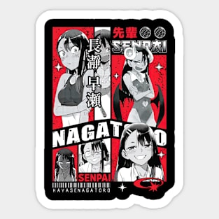 Nagatoro Manga Sticker